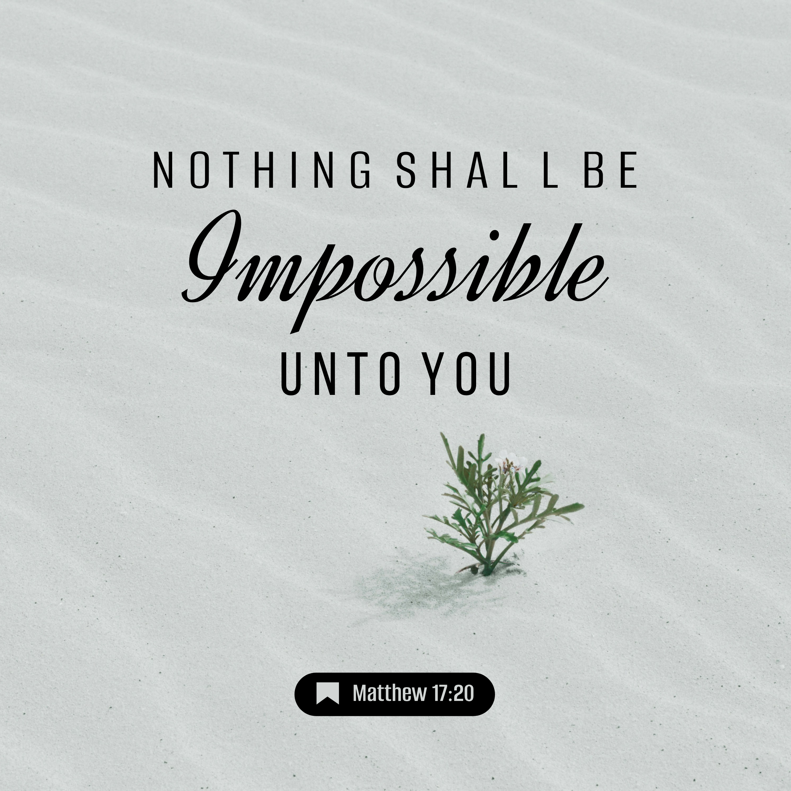 Matthew 17:20