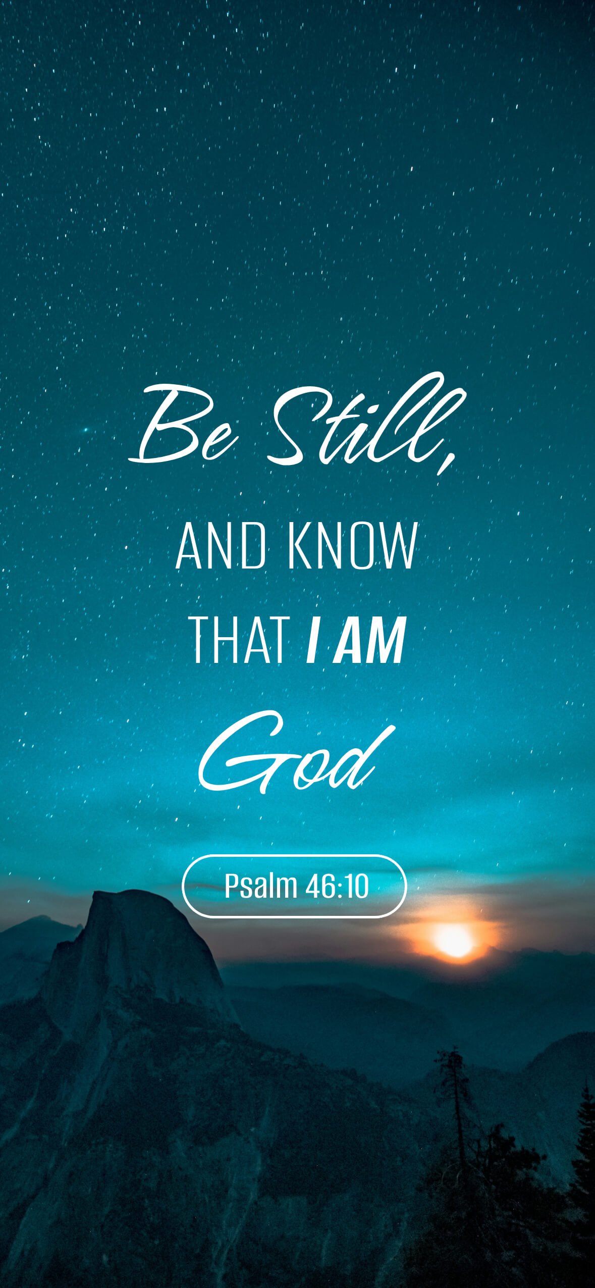 Be Still - Wallpaper for smartphones