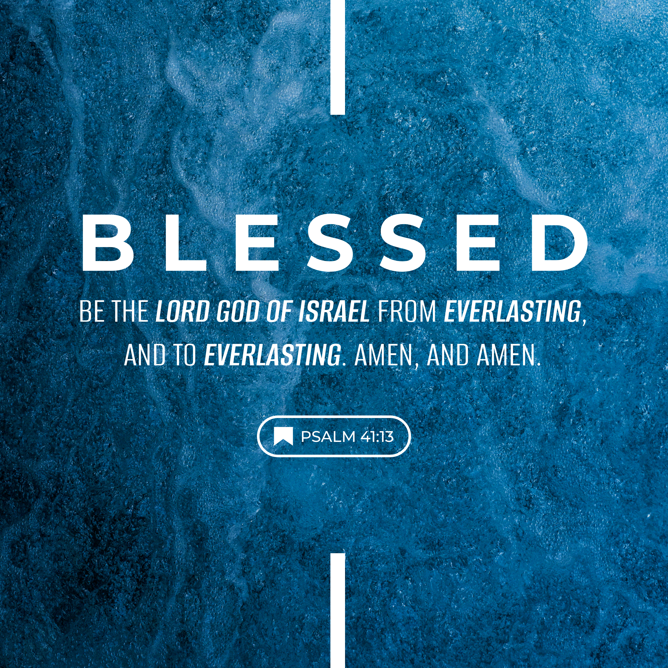 Psalms 41:13