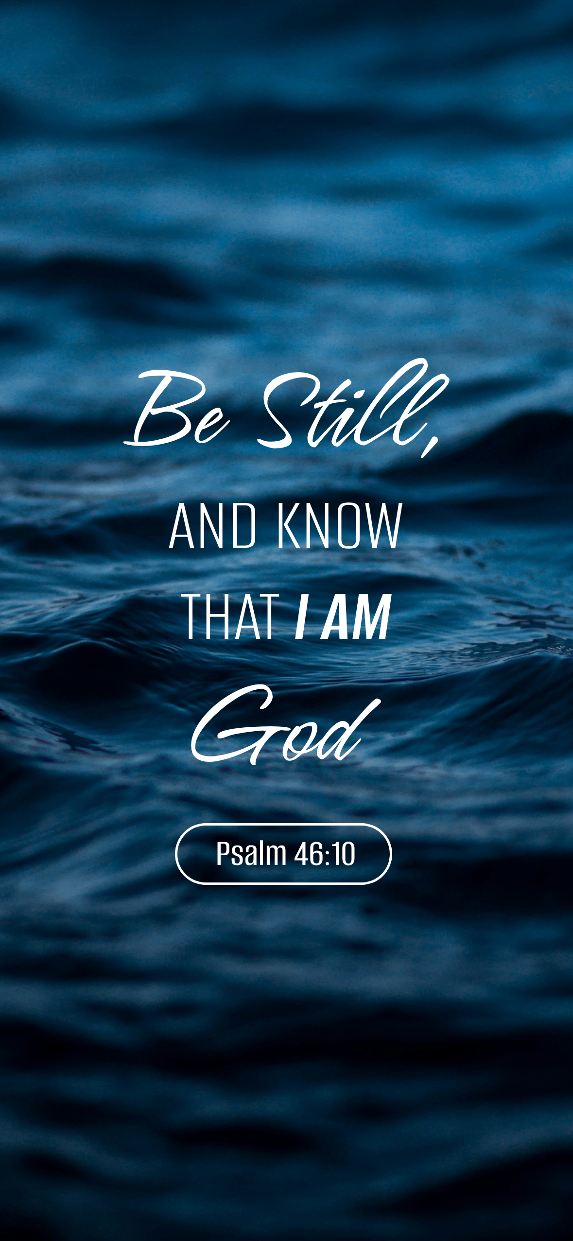 Be Still - Wallpaper for smartphones