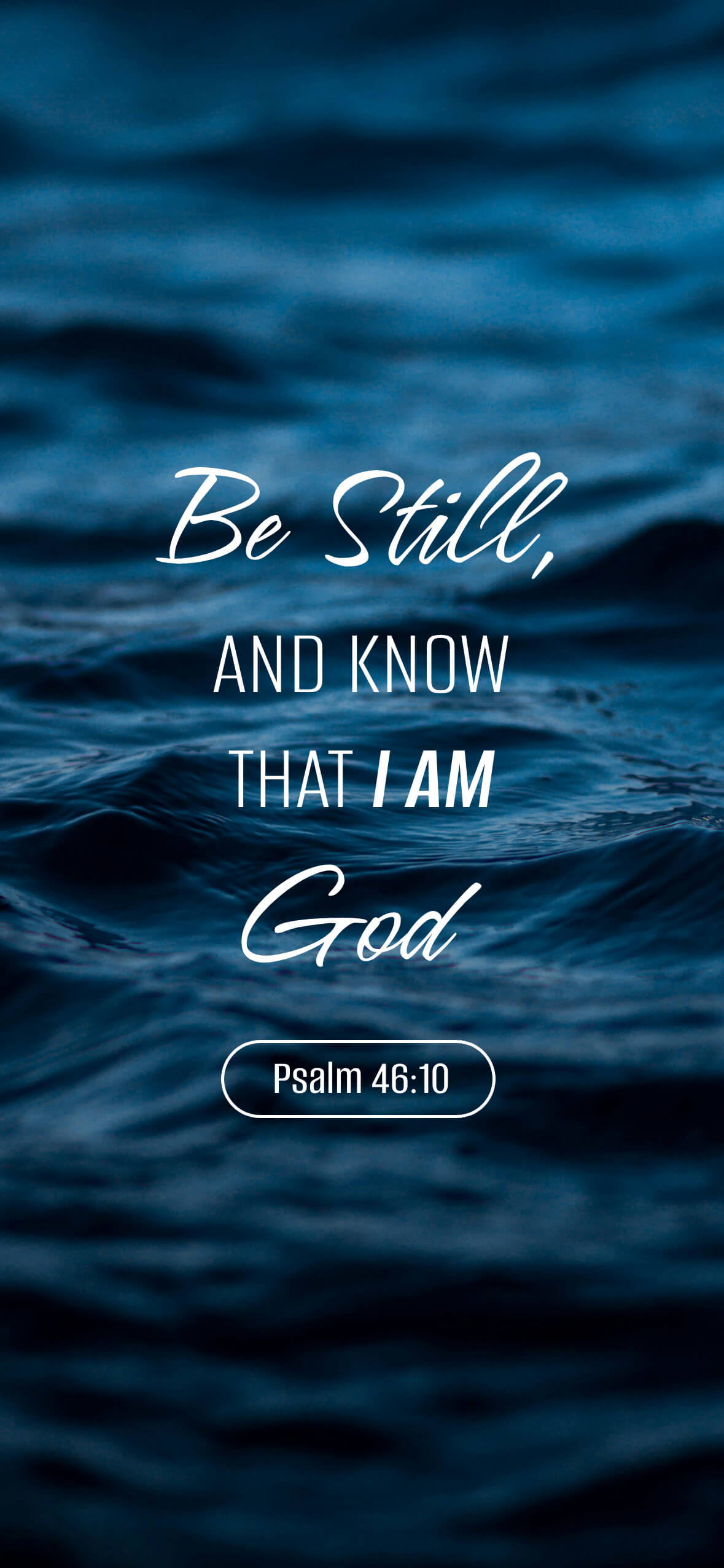 Be Still - Wallpaper for smartphones