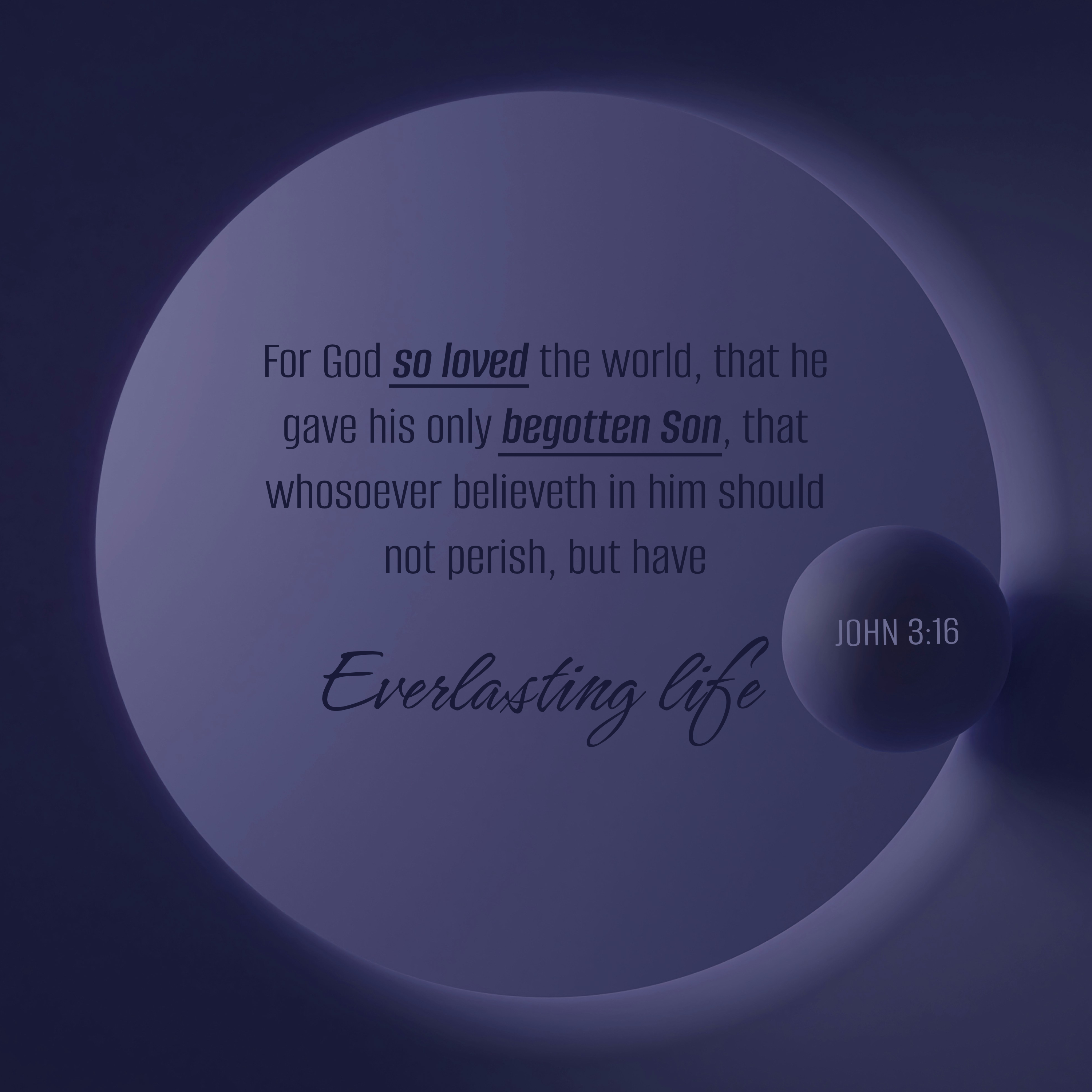 John 3:16