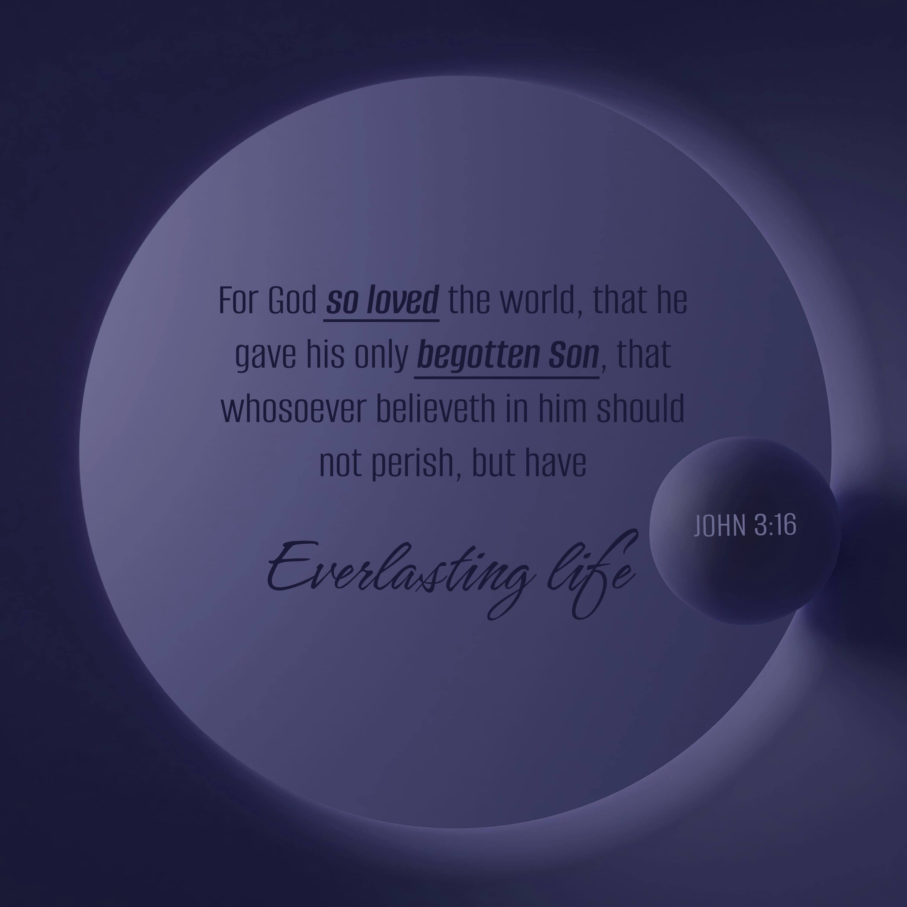 John 3:16