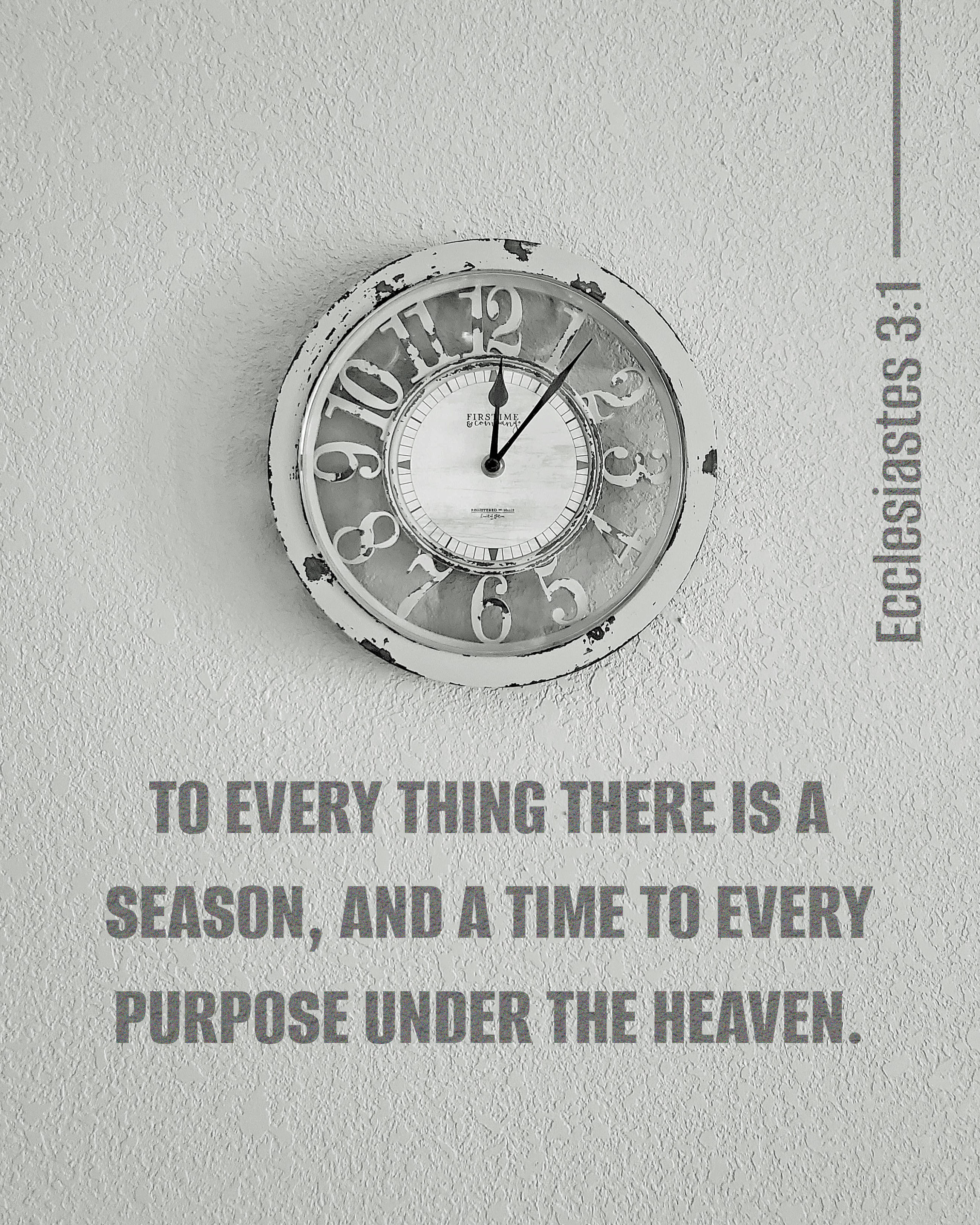Ecclesiastes 3:1