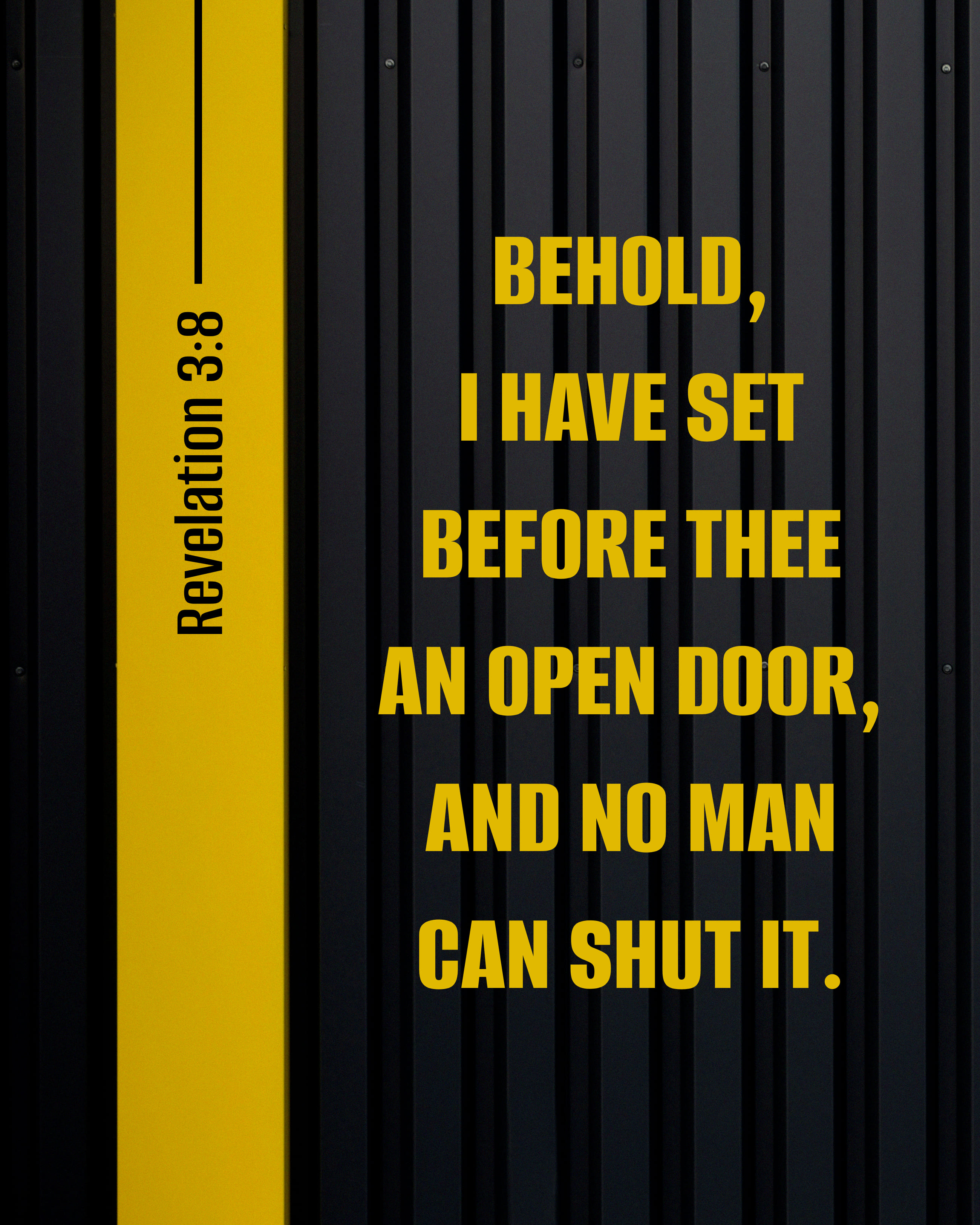 Revelation 3:8